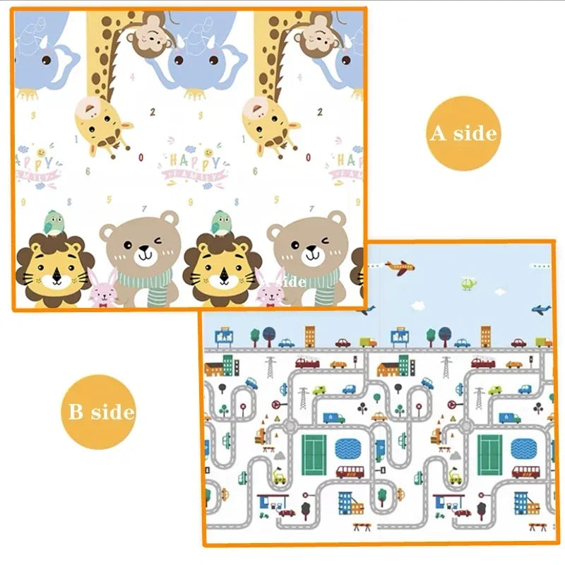 Tapete de atividades para bebês 200x180cm